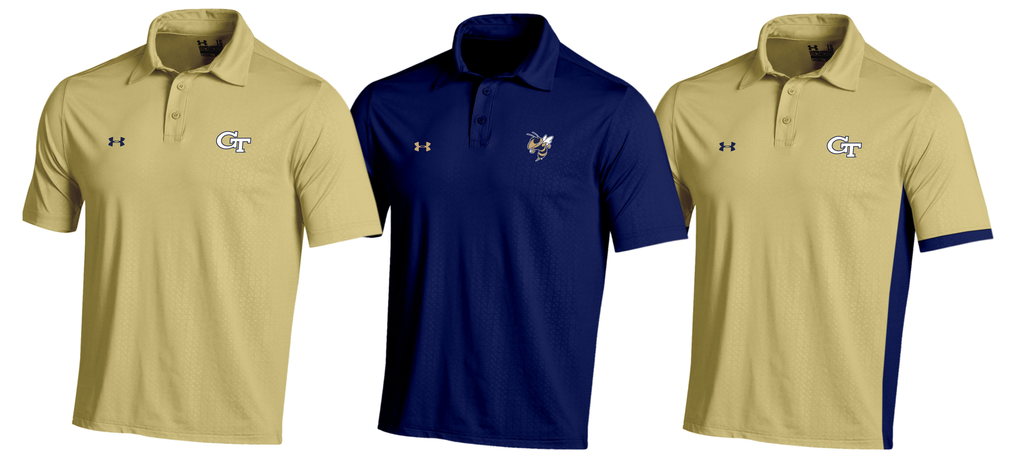 These are some examples of new merchandise that would be created using the new branding standards.